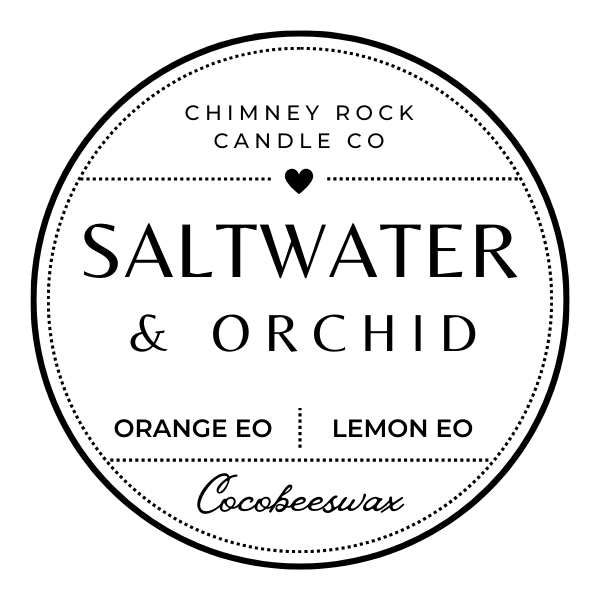 Saltwater and Orchid 7 oz Candle
